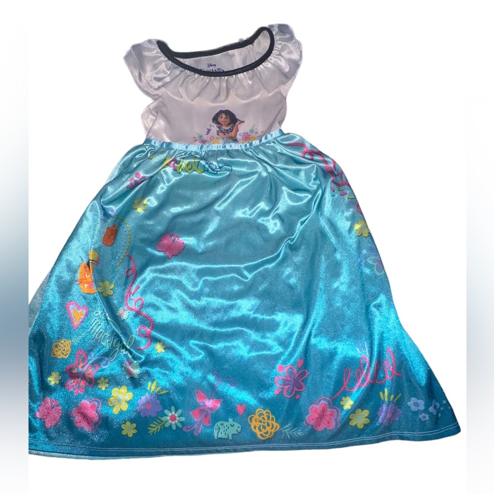 4 5 Disney MIRABEL Encanto Ruffle Night Gown Dress Up Nightie